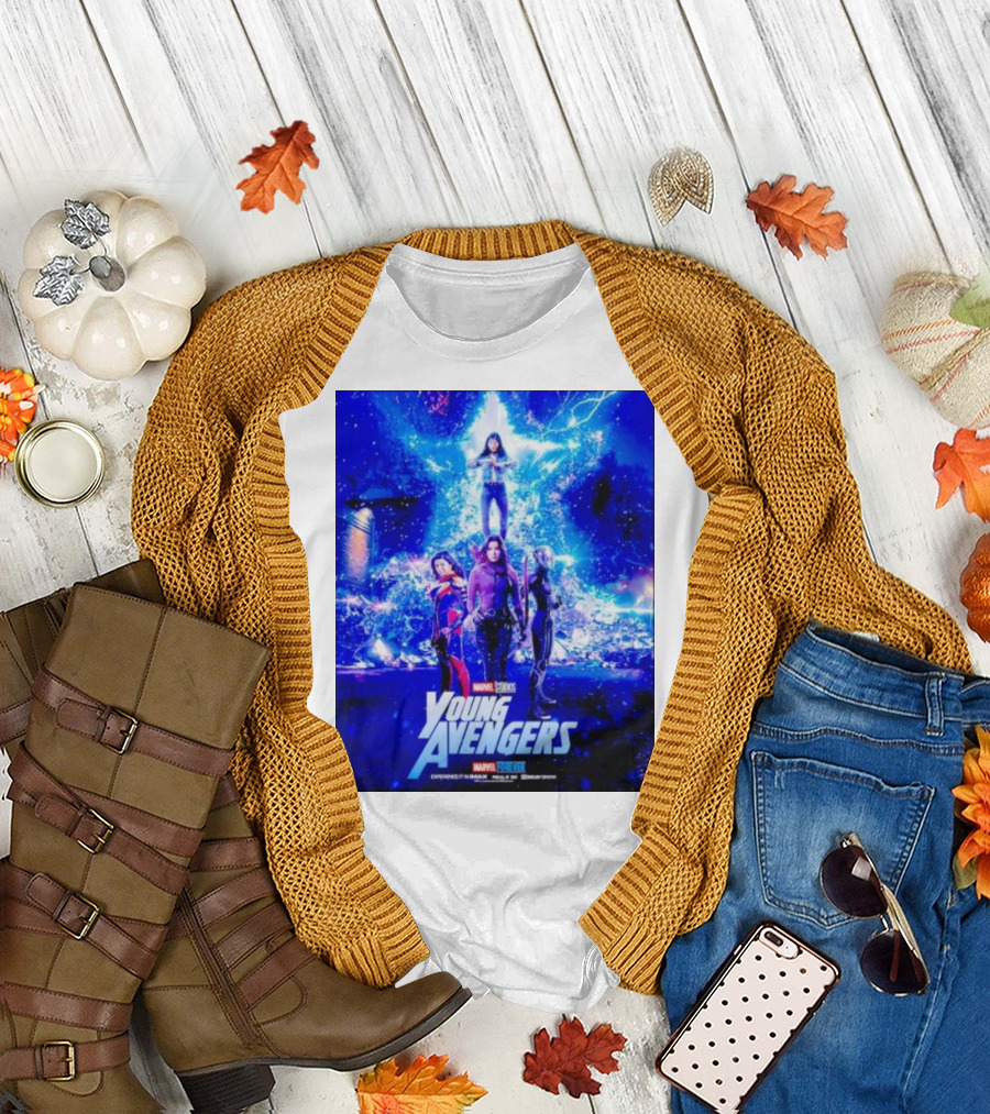 Marvel Studios Young Avengers Assemble Experience IMAX Coming Soon T-Shirt
