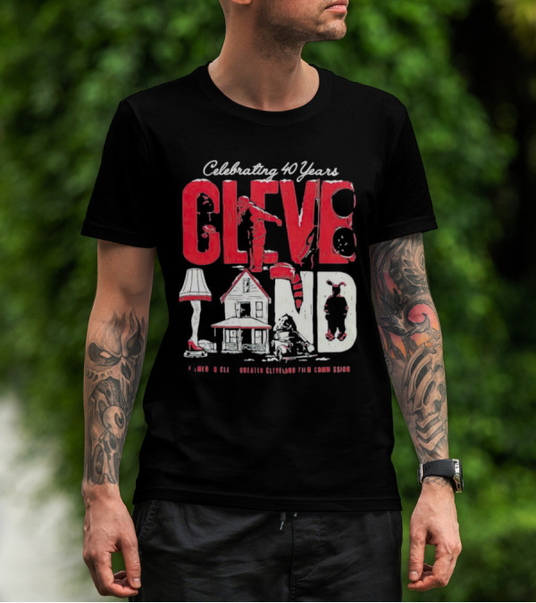 Celebrating 40 Years Cleveland Greater Cleveland Film Commission T-Shirt