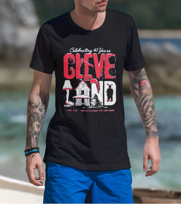 Celebrating 40 Years Cleveland Greater Cleveland Film Commission T-Shirt