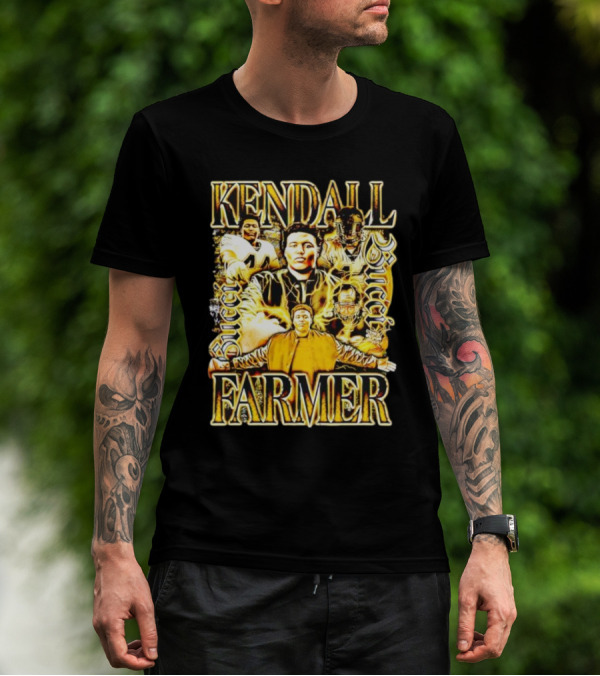 Kendall Buccii Farmer Appalachian Football Star T-Shirt