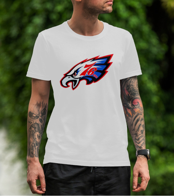 Philly Eagles 76ers Combination T-Shirt