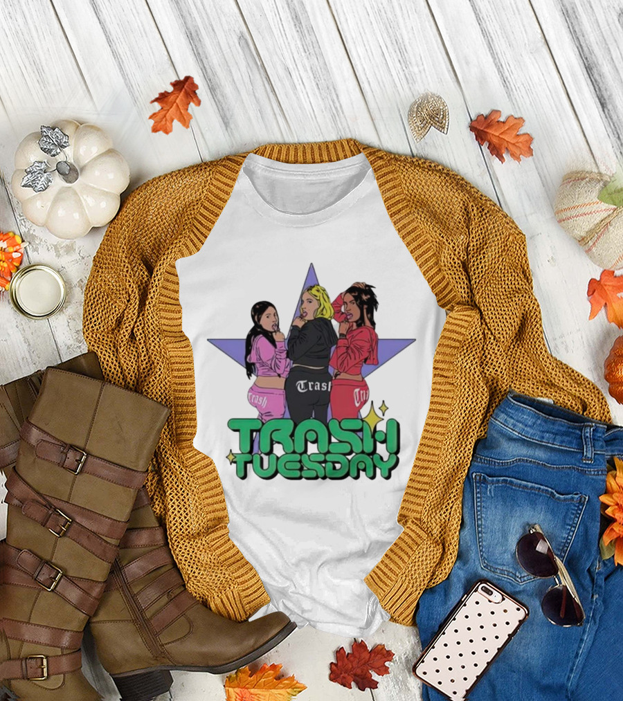 Trash Tuesday Star Trio T-Shirt