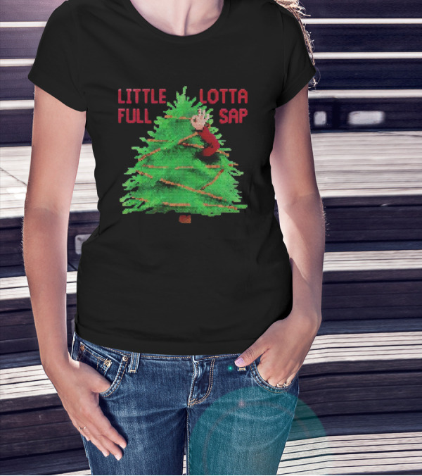 National Lampoon’s Christmas Vacation Little Full Lotta Sap Tree Scene T-Shirt