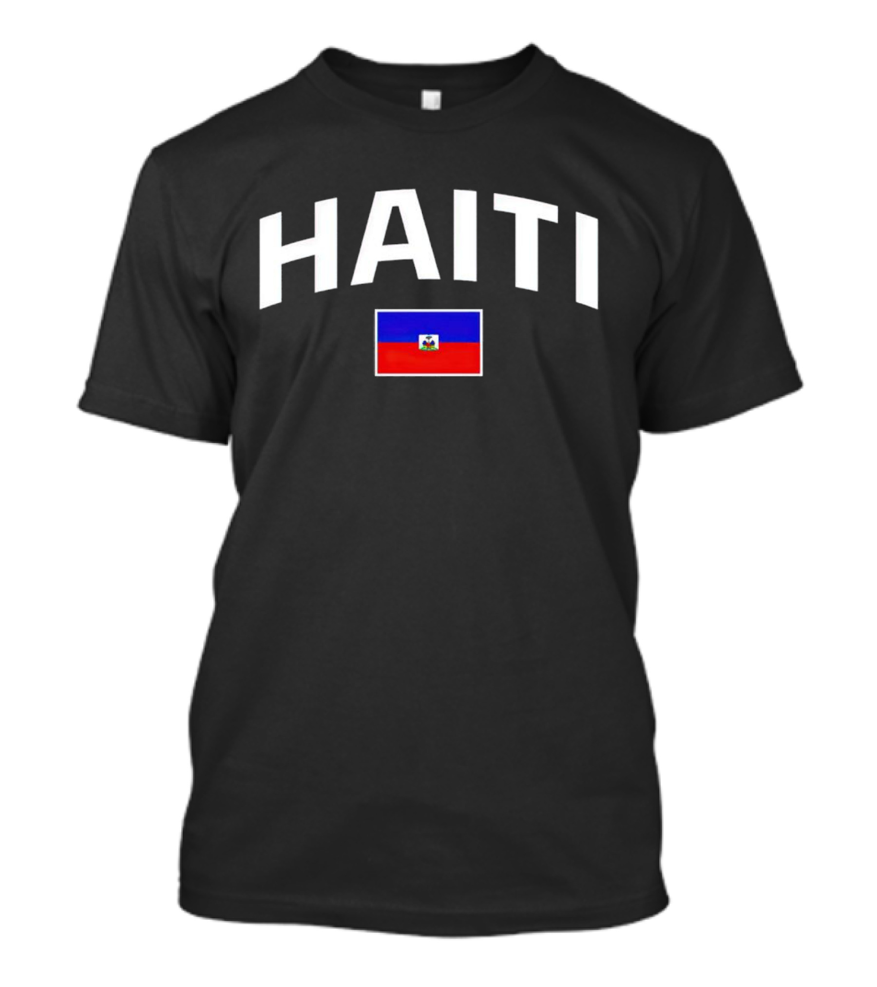 Haiti Island National Flag Emblem T-Shirt