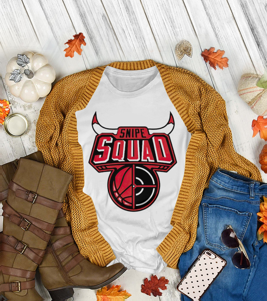 Chicago Bulls Snipe Squad Basketball T-Shirt