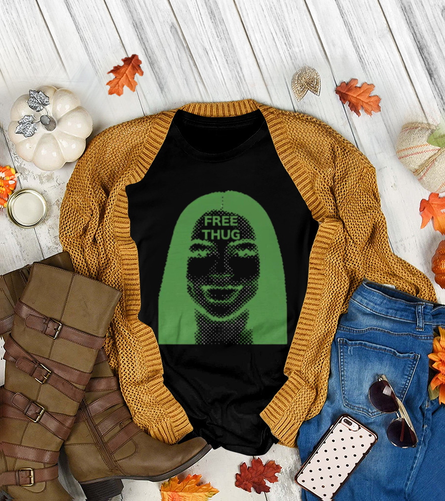 Mariah The Scientist Free Thug Green T-Shirt