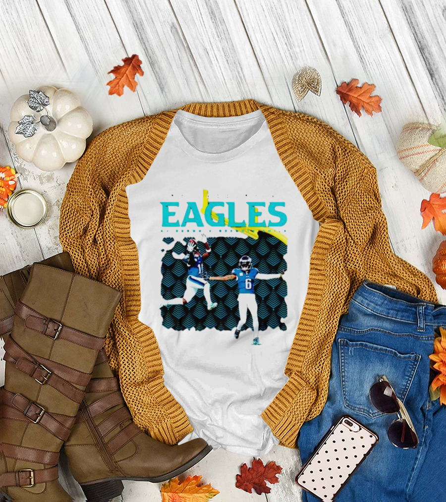 Philadelphia Eagles AJ Brown x DeVonta Smith T-Shirt