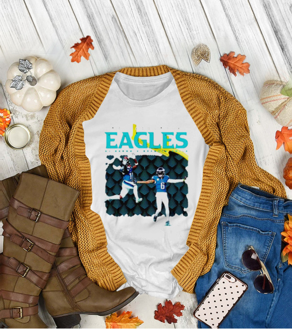 Philadelphia Eagles AJ Brown X DeVonta Smith T-Shirt