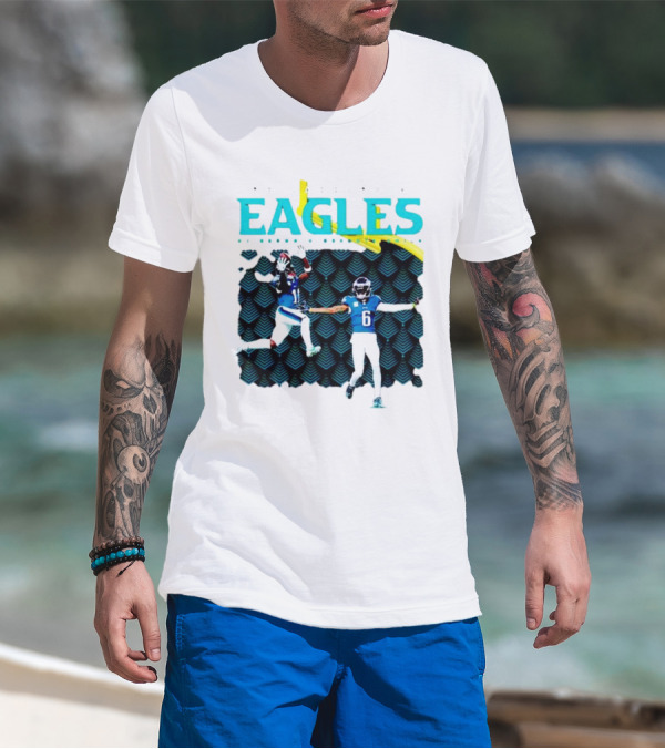 Philadelphia Eagles AJ Brown X DeVonta Smith T-Shirt