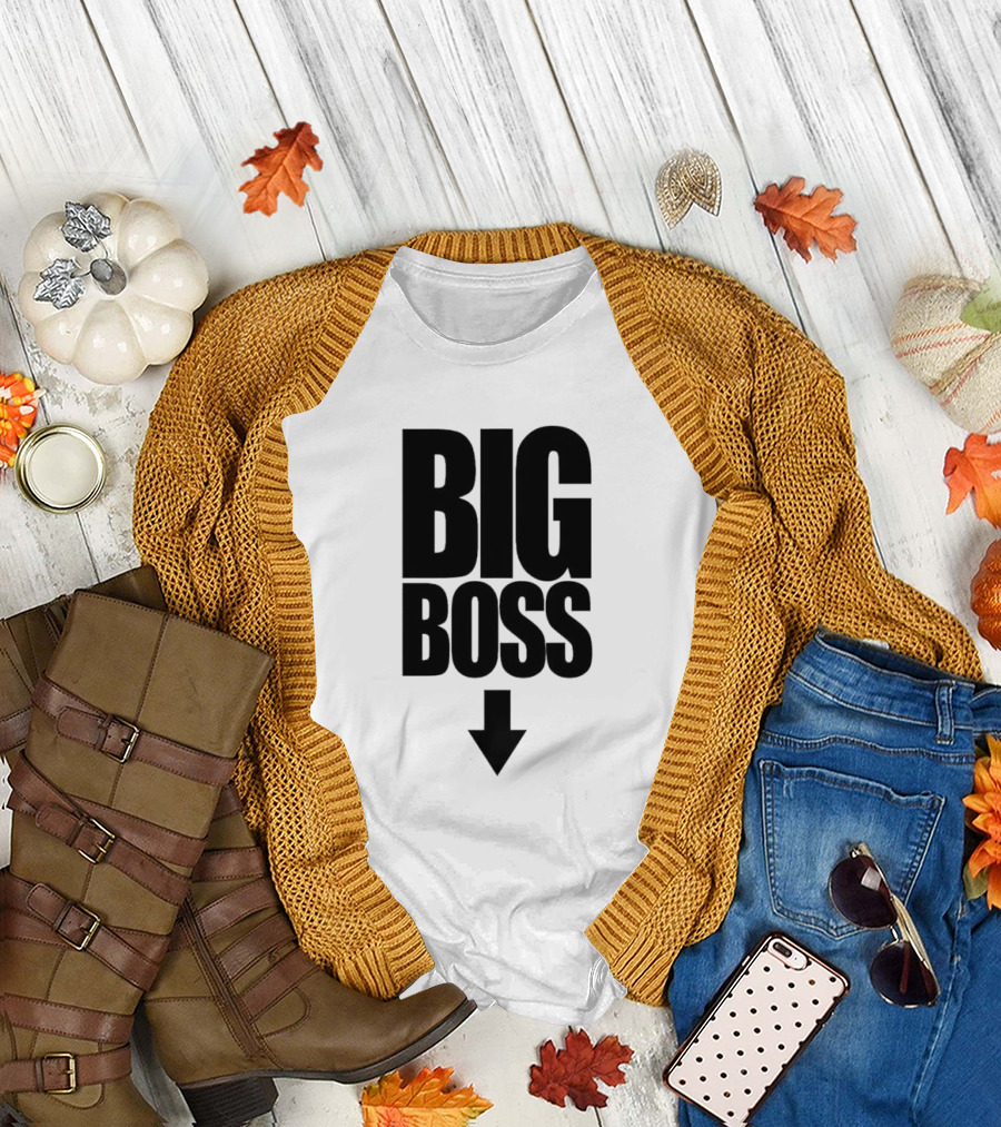BIG BOSS Arrow Below T-Shirt