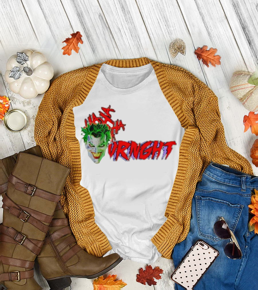 CBO Joker Ha Ha Crime URNGHT Begins T-Shirt