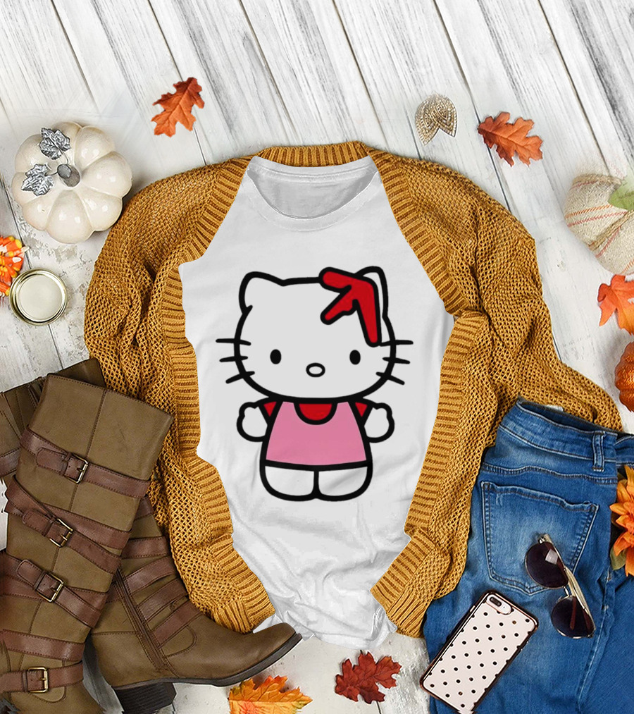 Hello Kitty Aphex Twin Mashup T-Shirt