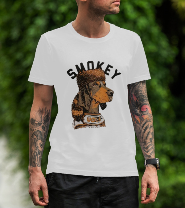 UGA Tennessee Volunteers Smokey Dog T-Shirt