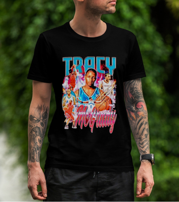 Tracy McGrady Basketball Rockets Legends TMAC T-Shirt