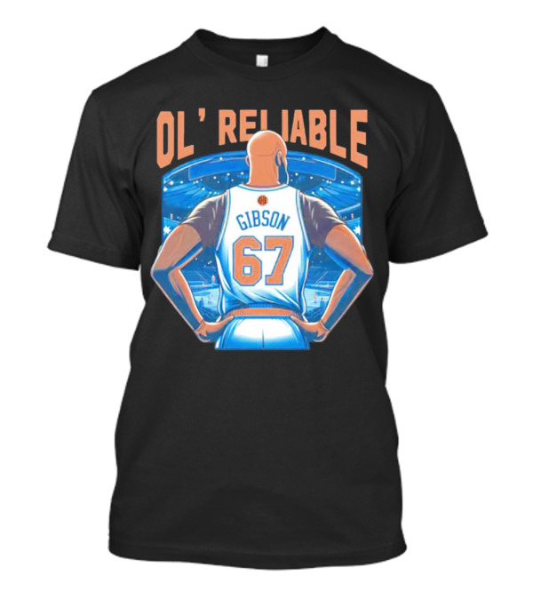 Gibson Ol' Reliable 67 Basketball Arena Scene T-Shirt