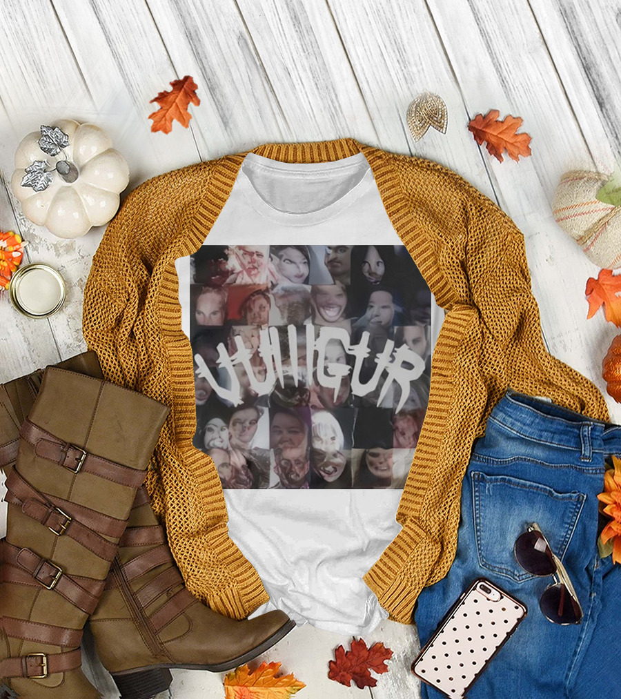 Vulllgur Faces Collage T-Shirt