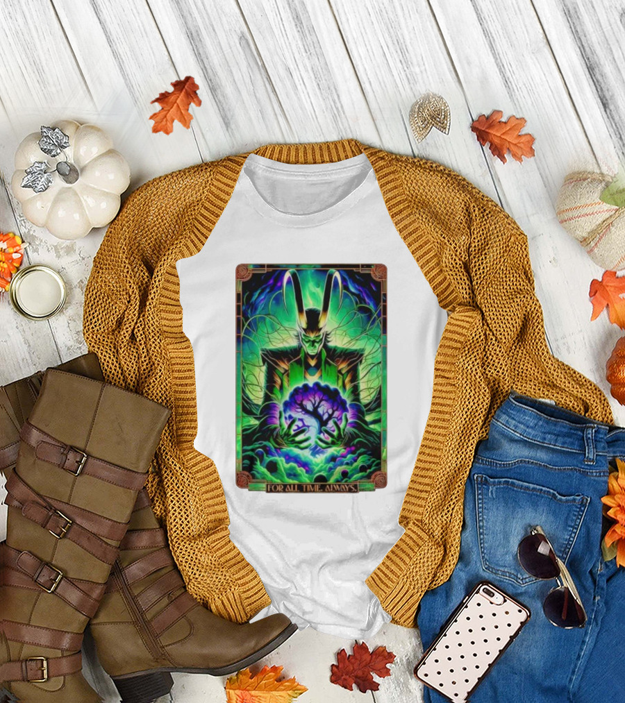 For All Time Always Loki Green Magic T-Shirt