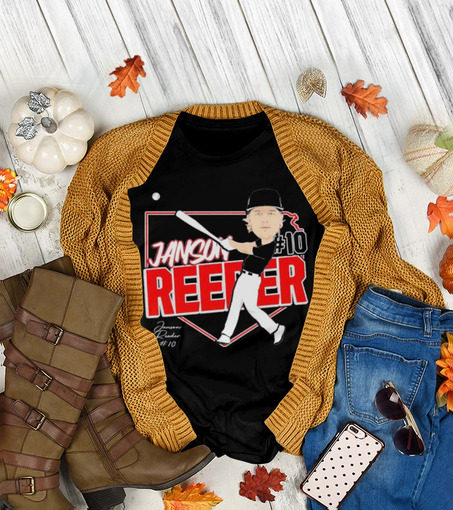 Janson Reeder #10 Baseball Player T-Shirt