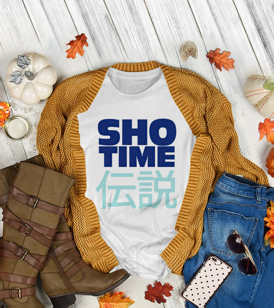 SHO TIME Shohei Ohtani Japanese 伝説 T-Shirt