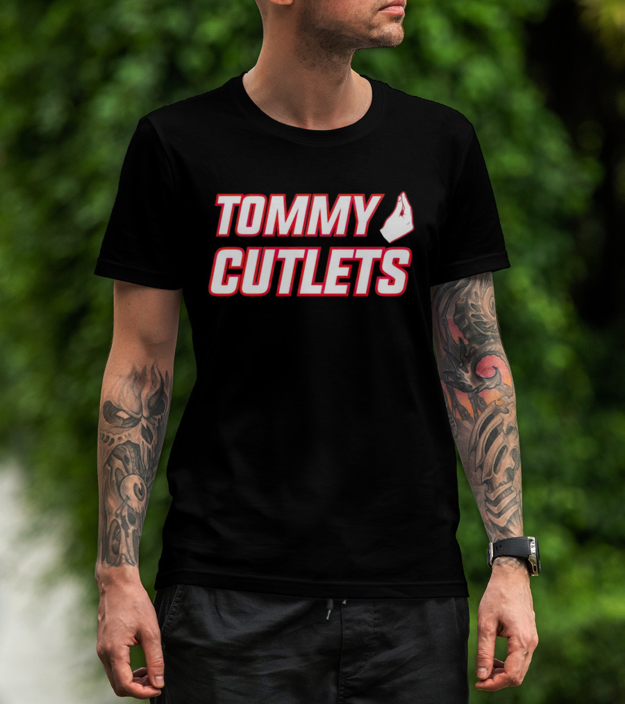 Tommy Cutlets Hand Gesture T-Shirt