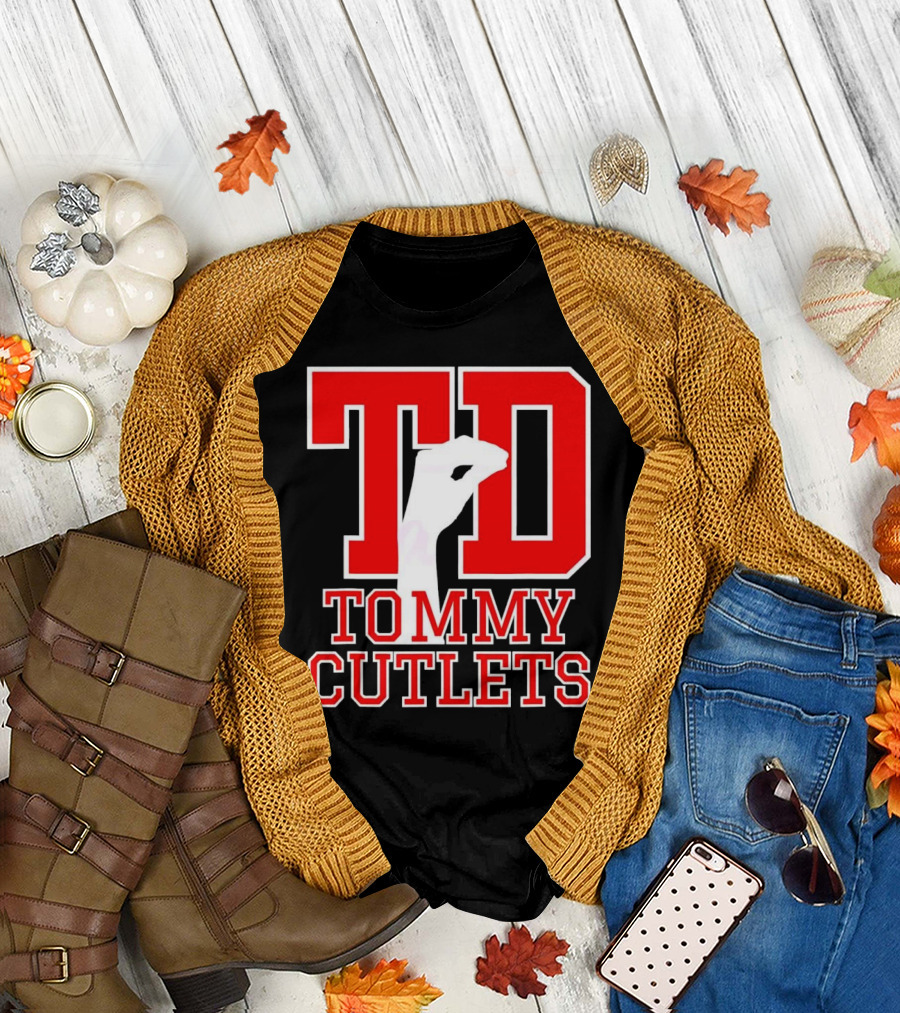TD Tommy Cutlets Finger Pinch Gesture T-Shirt