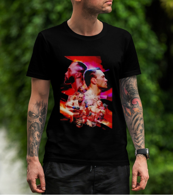 UFC 296 Artist Series Combat T-Shirt