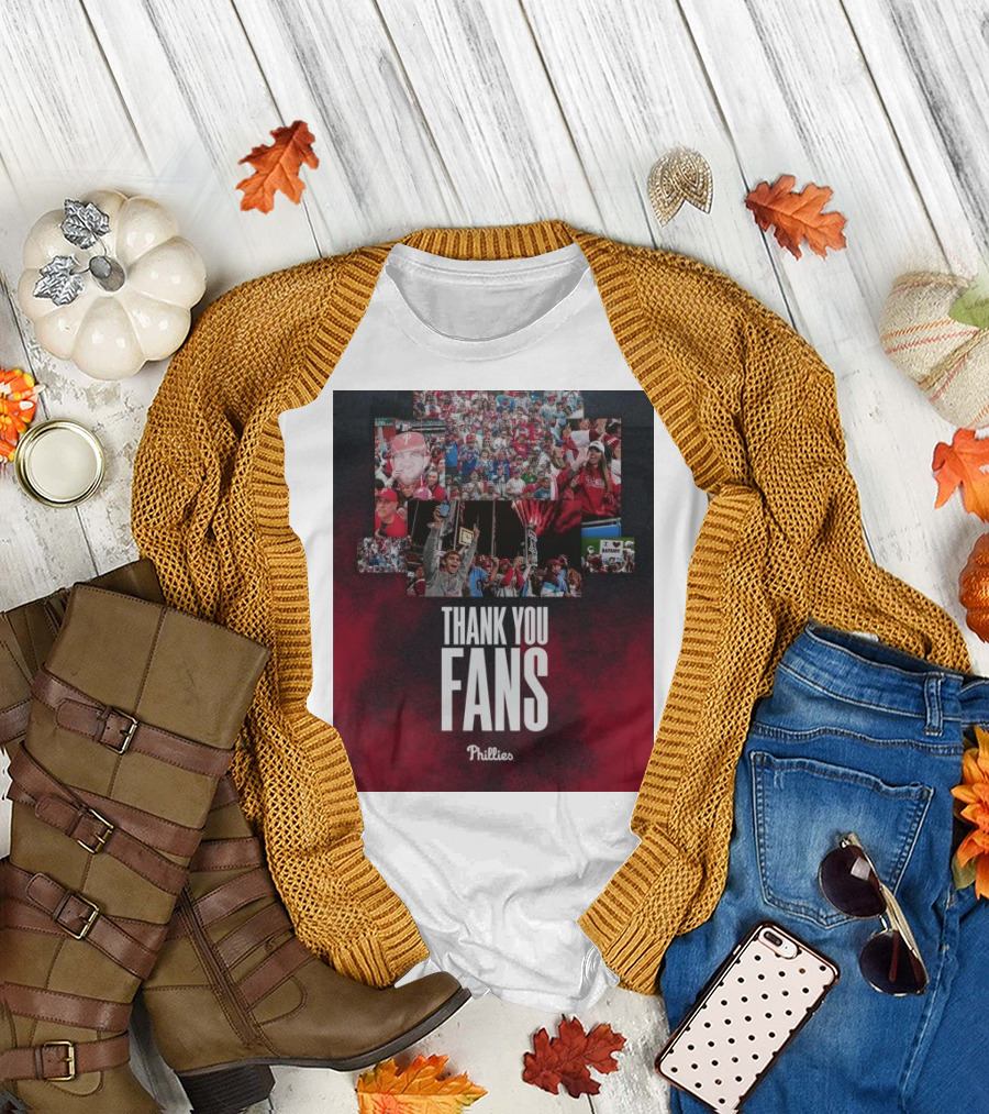 Phillies Thank You Fans T-Shirt