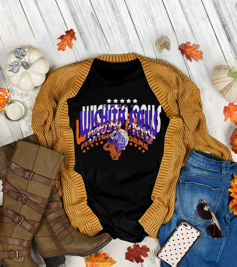 Wichita Falls Fighting Tigers Stars T-Shirt
