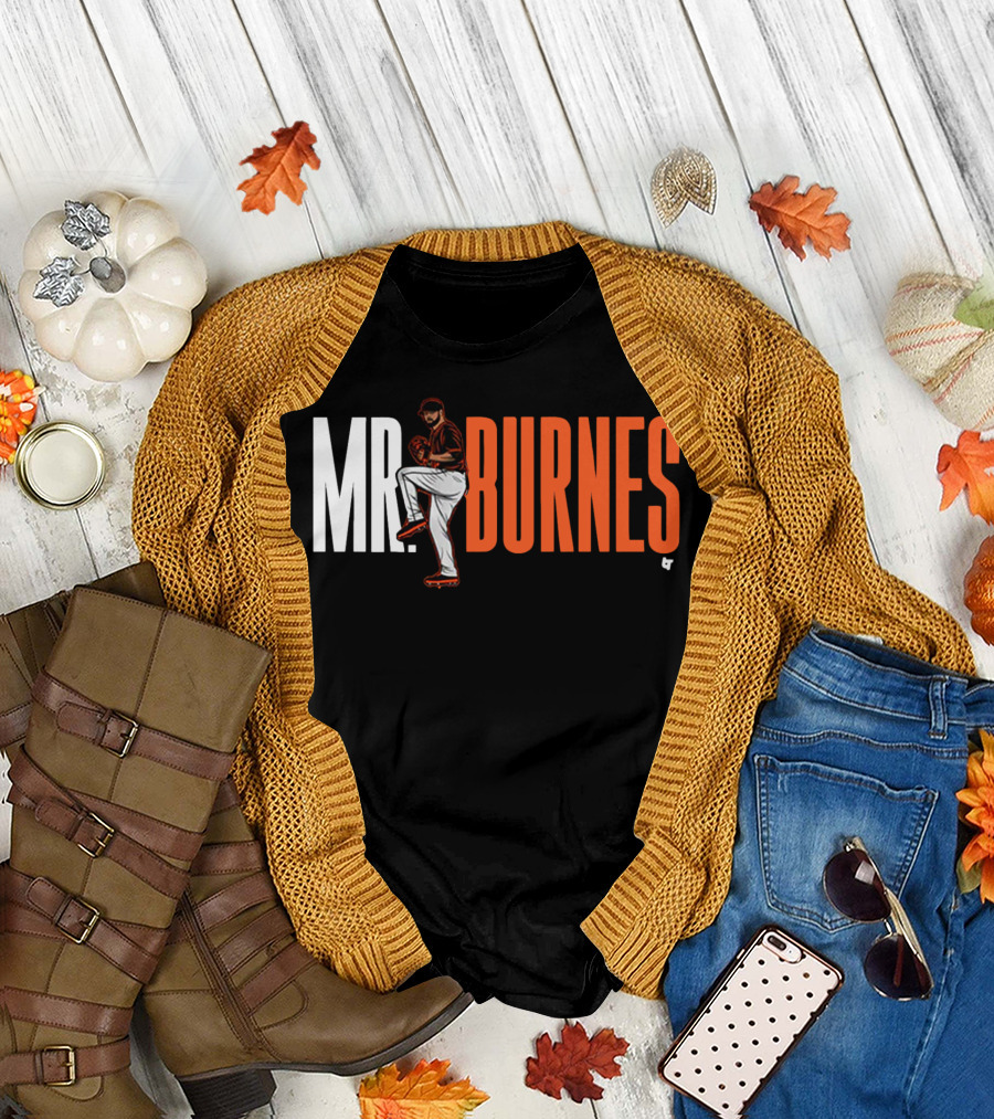 MR. BURNES Corbin Burnes Baseball Player T-Shirt