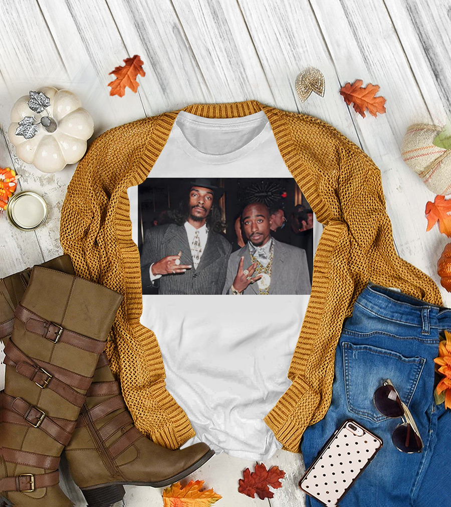 2Pac and Snoop Dogg Iconic Style and Collaboration T-Shirt