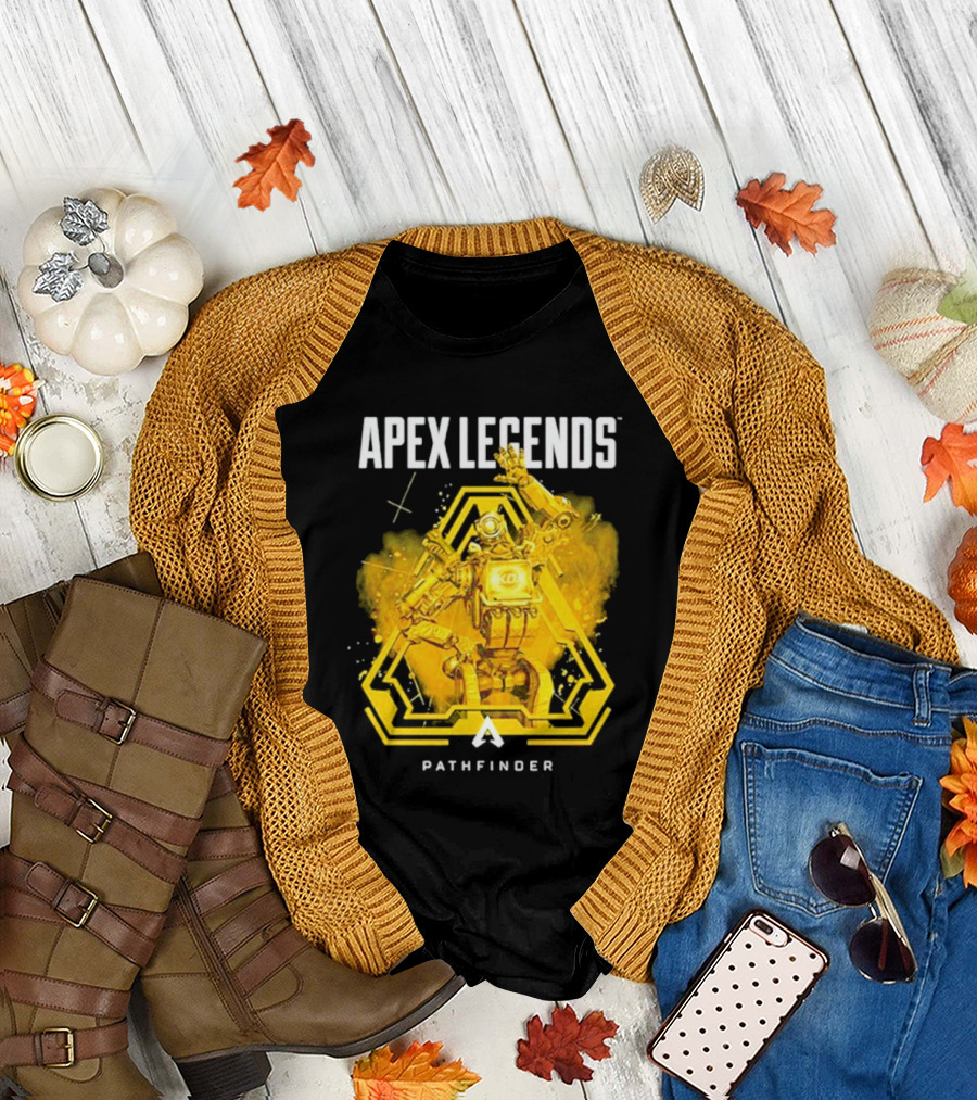 Apex Legends Pathfinder Yellow Tech T-Shirt