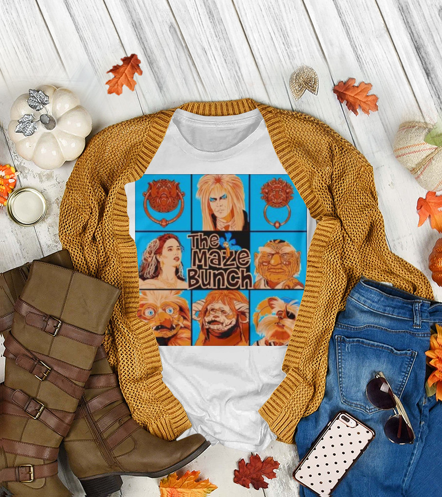 The Maze Bunch Labyrinth Tribute Icons T-Shirt