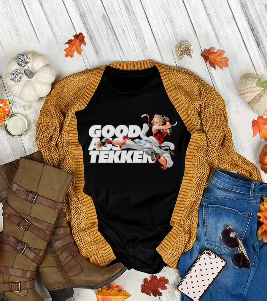 Good Ass Tekken Chloe Fighter Kick T-Shirt