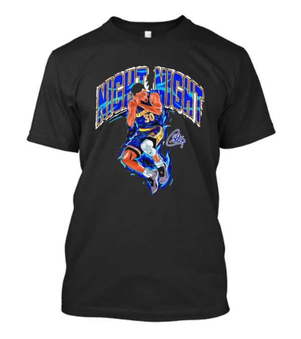 Night Night Steph Curry Golden State Warriors T-Shirt