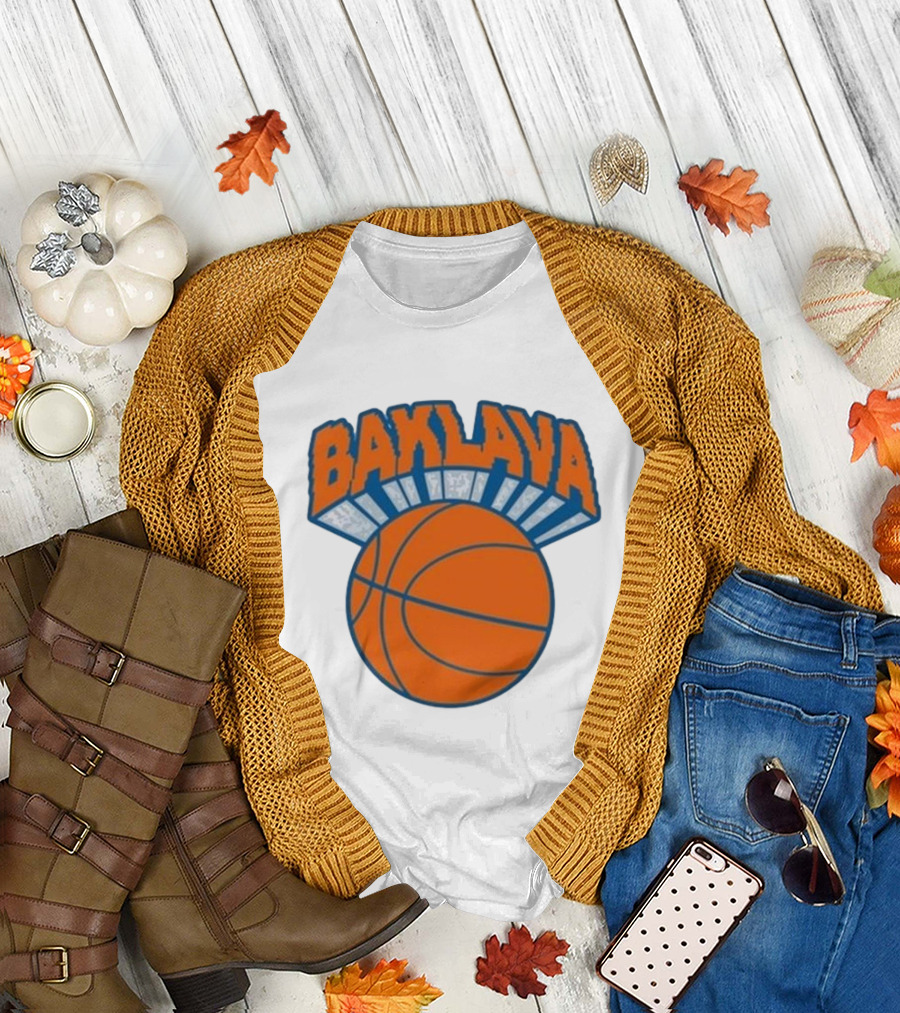 Action Bronson Baklava Basketball Knicks T-Shirt