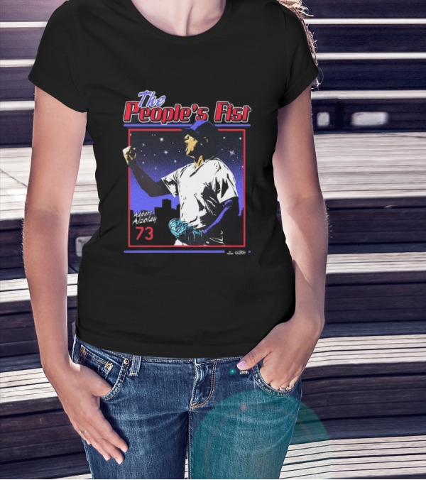 The People's Fist Adbert Alzolay 73 Baseball Hero T-Shirt