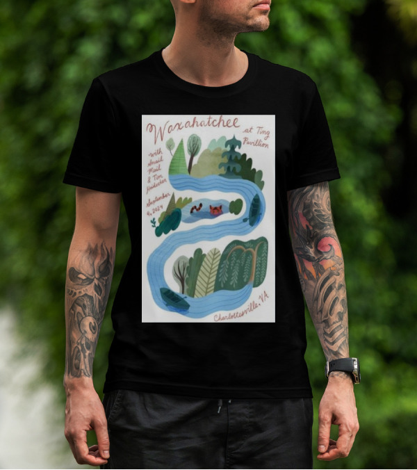 Waxahatchee At Ting Pavilion With Snail Mail And MJ Lenderman Charlottesville VA September 8 T-Shirt