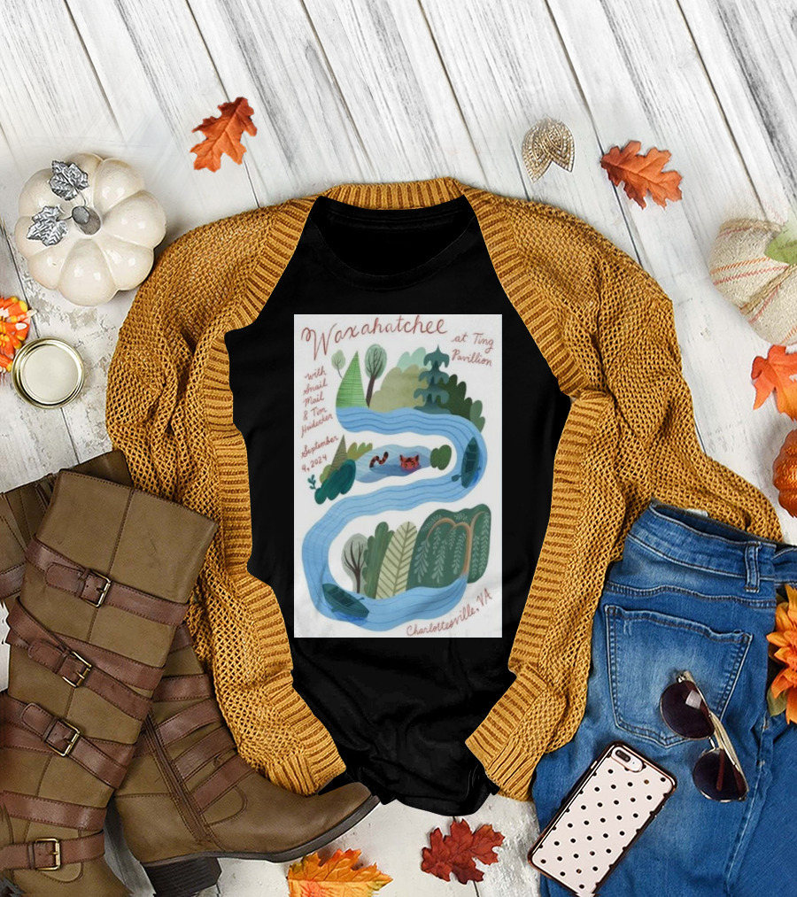 Waxahatchee at Ting Pavilion with Snail Mail and MJ Lenderman Charlottesville VA September 8 T-Shirt