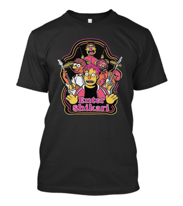 Enter Shikari Band Cartoon T-Shirt
