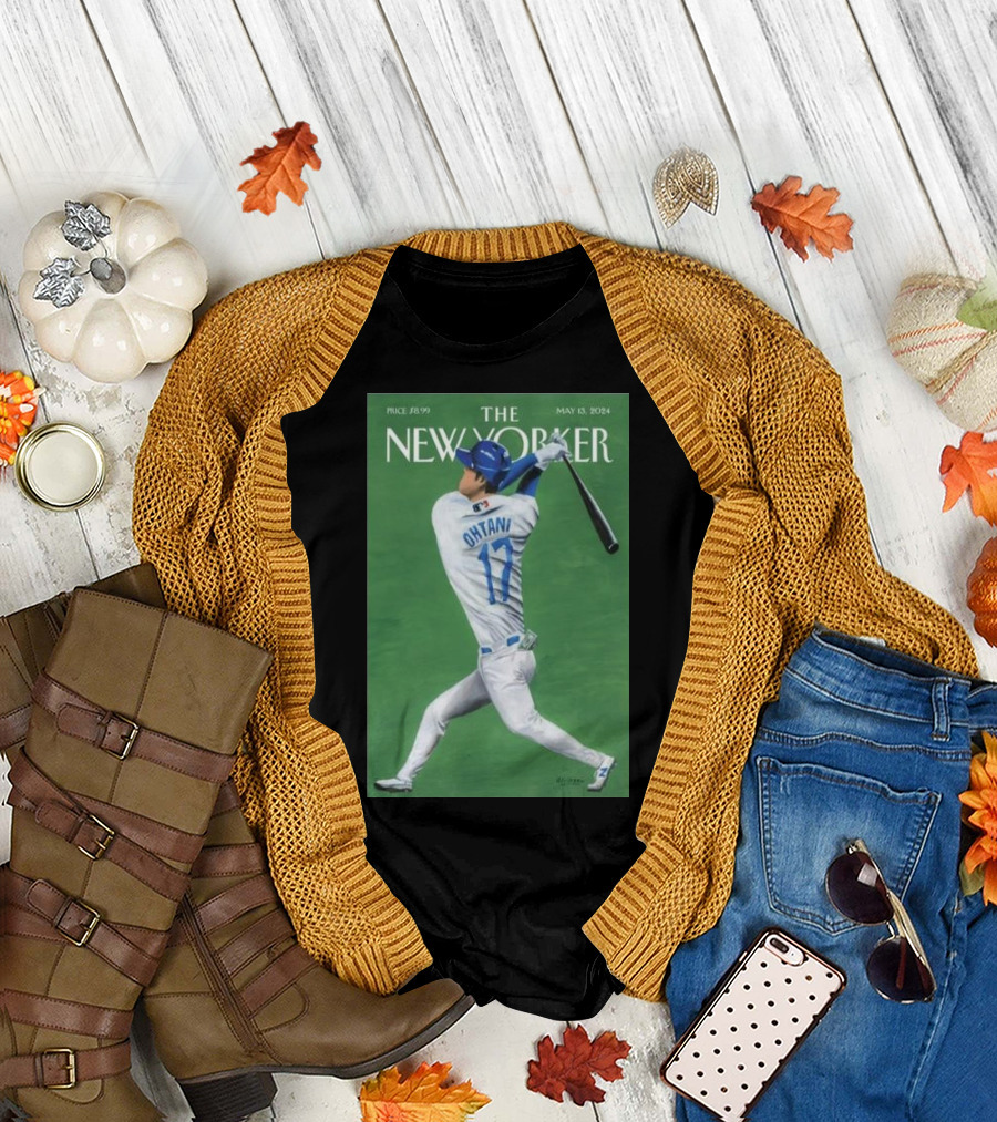 The New Yorker Shohei Ohtani May 13 2024 Mark Ulriksen Showtime T-Shirt