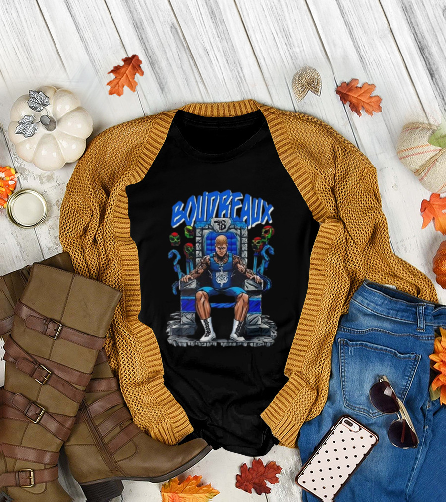 Boudreaux Throne Warrior Parker Boudreaux T-Shirt