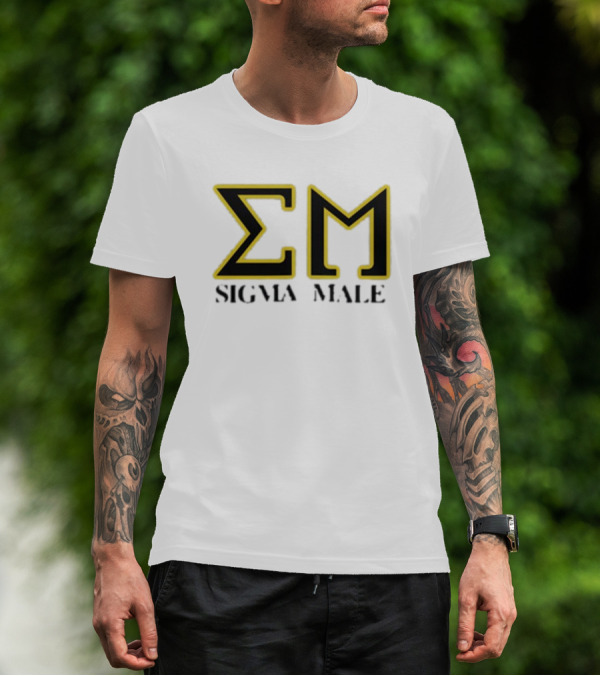 Sigma Male Fraternity Emblem T-Shirt