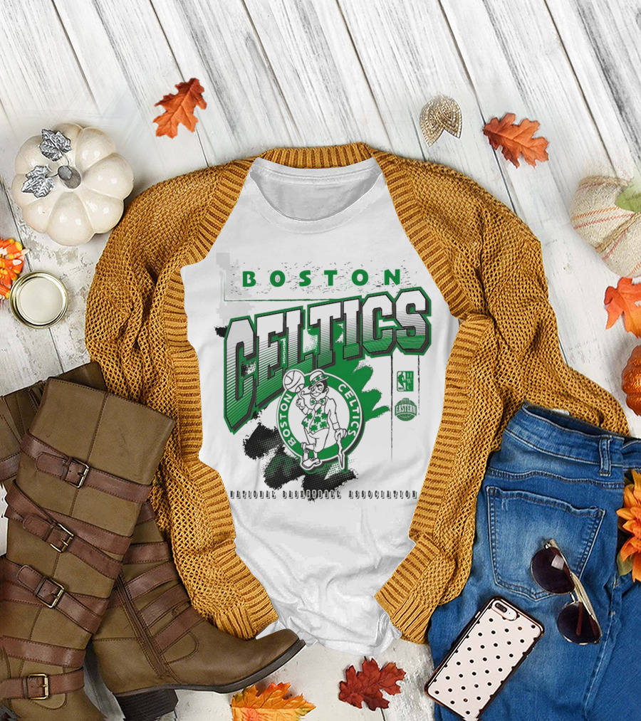 Boston Celtics NBA Eastern Conference Basketball Team T-Shirt