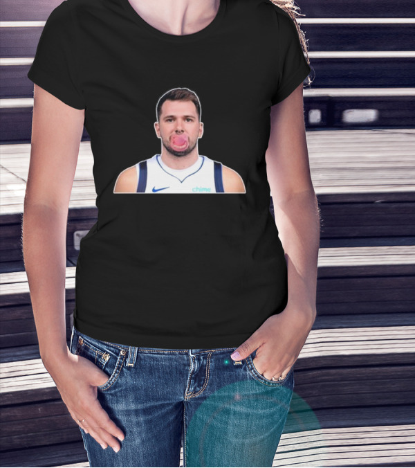 Luka Doncic Chime Soft Bodied Baby Bubblegum Jersey T-Shirt