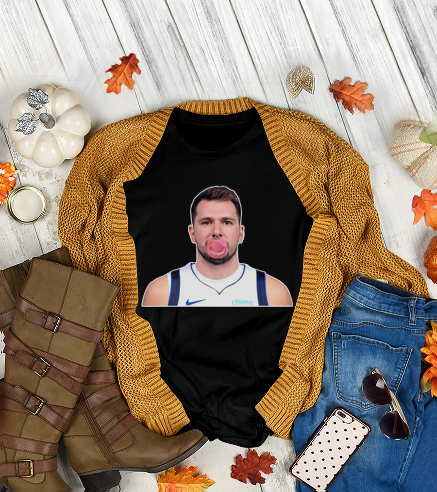 Luka Doncic Chime Soft Bodied Baby Bubblegum Jersey T-Shirt