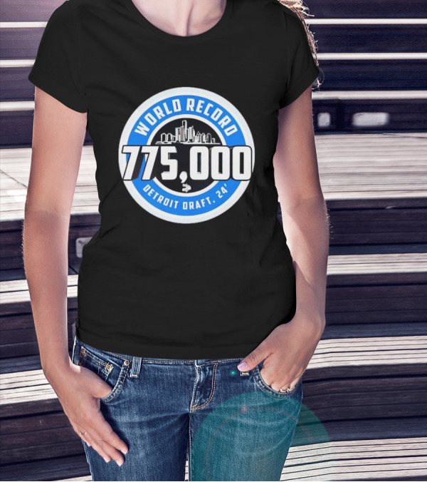 World Record 775000 Detroit Draft 24' T-Shirt