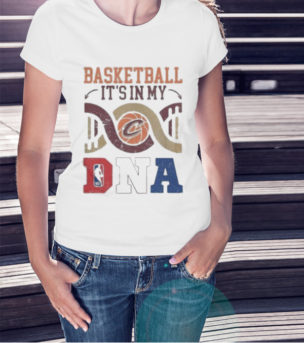 Cleveland Cavaliers Basketball It’s In My DNA NBA T-Shirt