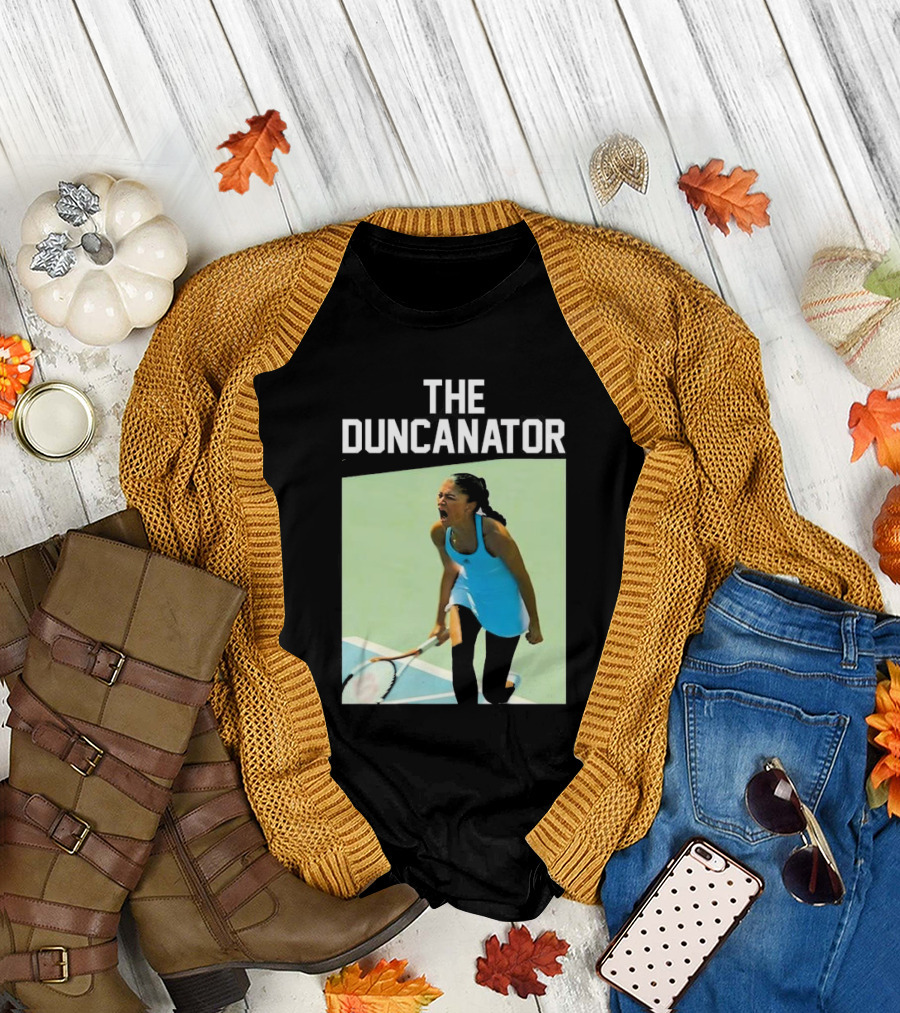 The Duncanator Challengers Zendaya Tashi Duncan Tennis Court Victory T-Shirt