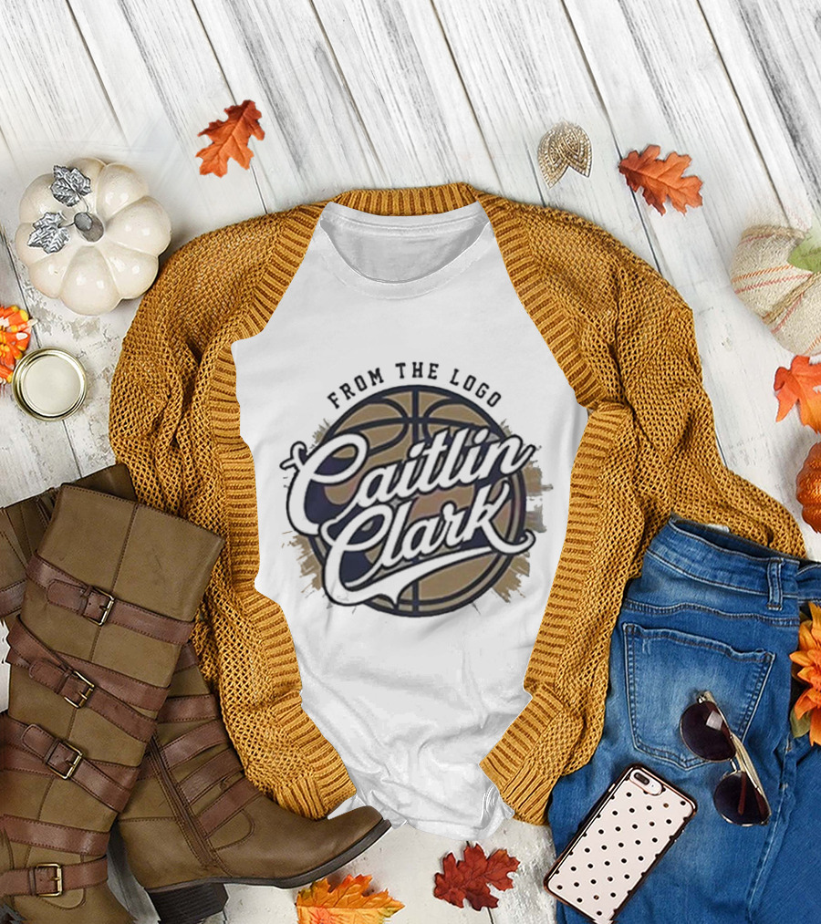 From The Logo Caitlin Clark Basketball Indiana Fever T-Shirt
