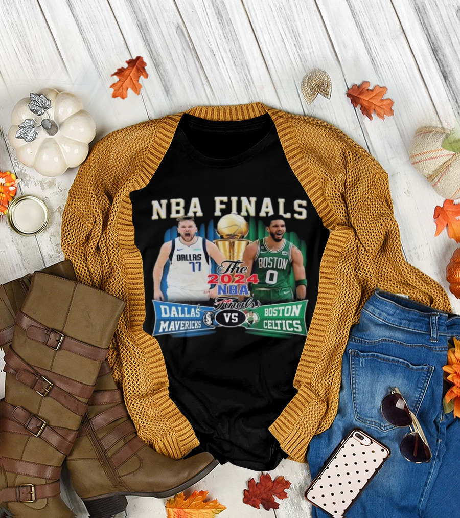 NBA Finals 2024 Dallas Mavericks Vs Boston Celtics T-Shirt